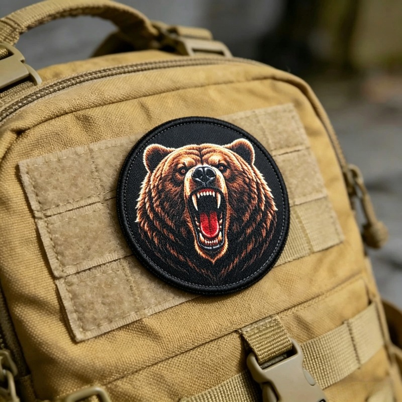 Roaring Grizzly Bear Morale Ba - Urban Backpack Tactical review and price