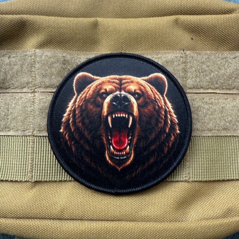 Roaring Grizzly Bear Morale Ba - Urban Backpack Tactical review and price