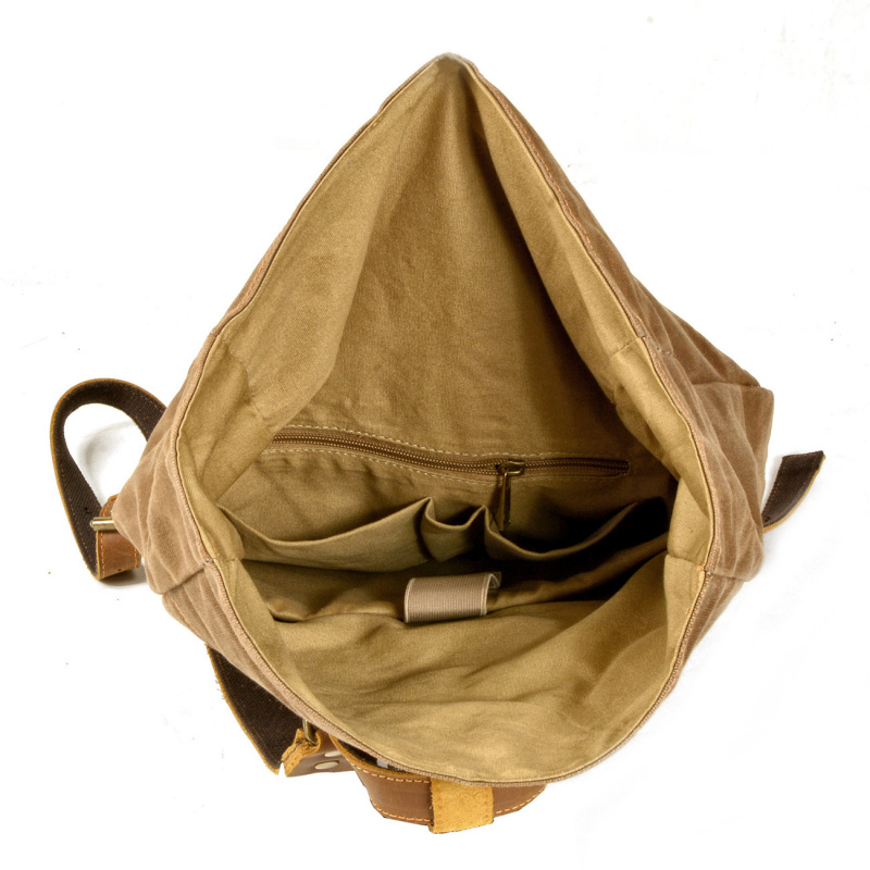 New simple and retro wax canva - Canvas Backpack Casual review and price